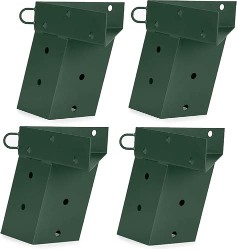 metal brackets for deer stand 4x4 legs|4x4 elevator brackets tree stand.